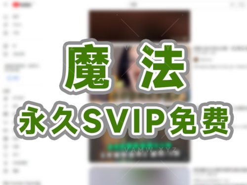 【永久VIP尊享 魔法】-VAM资源站