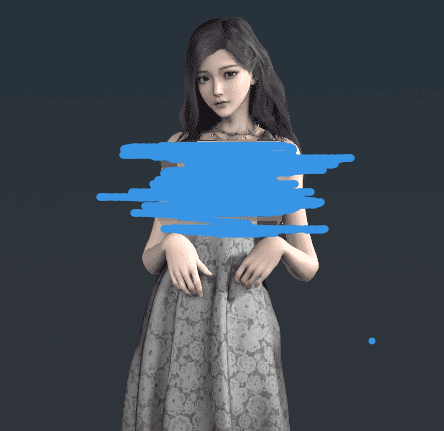 【人物卡】漂亮的长发长裙美女JianDan.1单人物分享/[Character Card] Beautiful long-haired beauty JianDan.1 single character sharing-VAM资源站