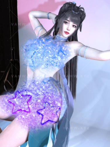 [人物]VR真实女友游戏人物卡 天外飞仙/[Character] VR Real Girlfriend Game Character Card Tianwaifeixian-VAM资源站