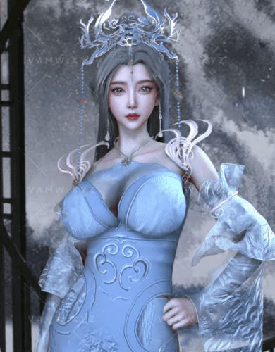 [人物]VR真实女友游戏人物卡 凤玲儿/[Character] VR Real Girlfriend Game Character Card Feng Linger-VAM资源站