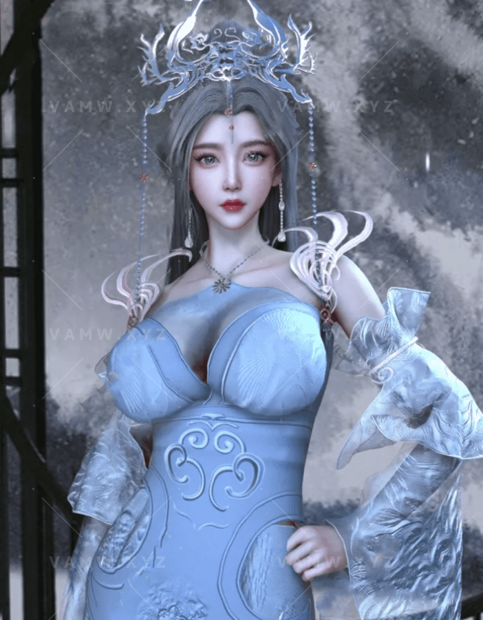 [人物]VR真实女友游戏人物卡 凤玲儿/[Character] VR Real Girlfriend Game Character Card Feng Linger-VAM资源站