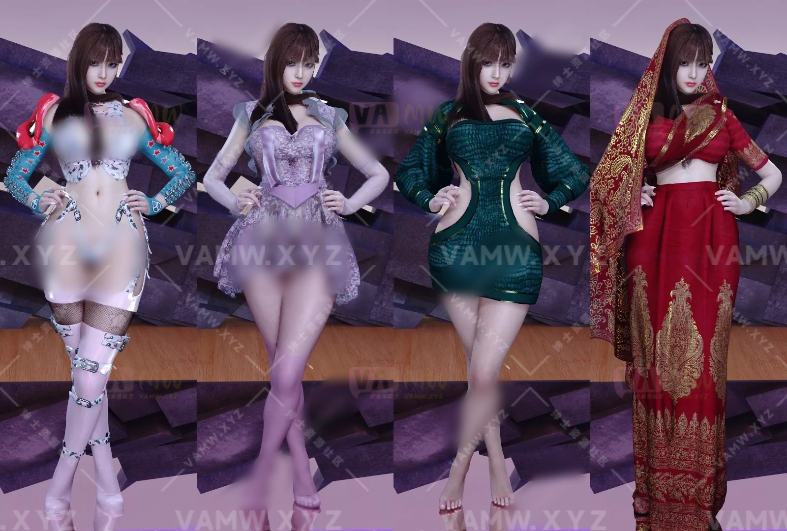 [VAM衣服]【精】VAM-YJ服饰资源合集YJ最新衣服更至【20250528】