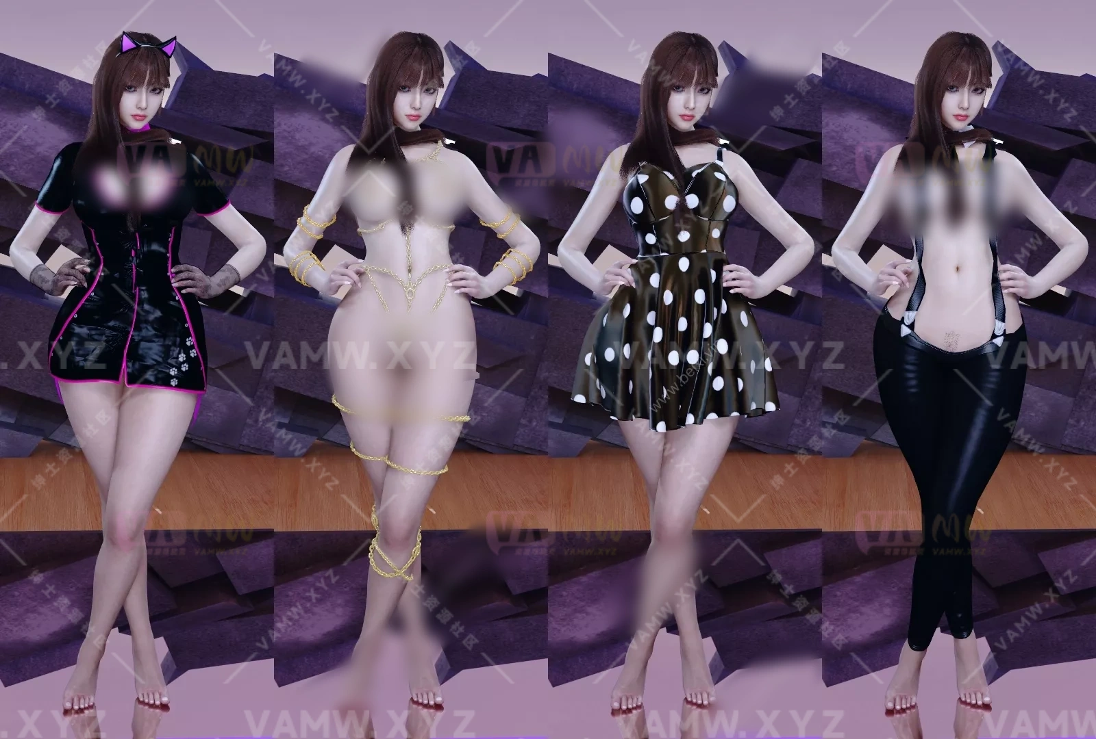 [VAM衣服]【精】VAM-YJ服饰资源合集YJ最新衣服更至【20250528】