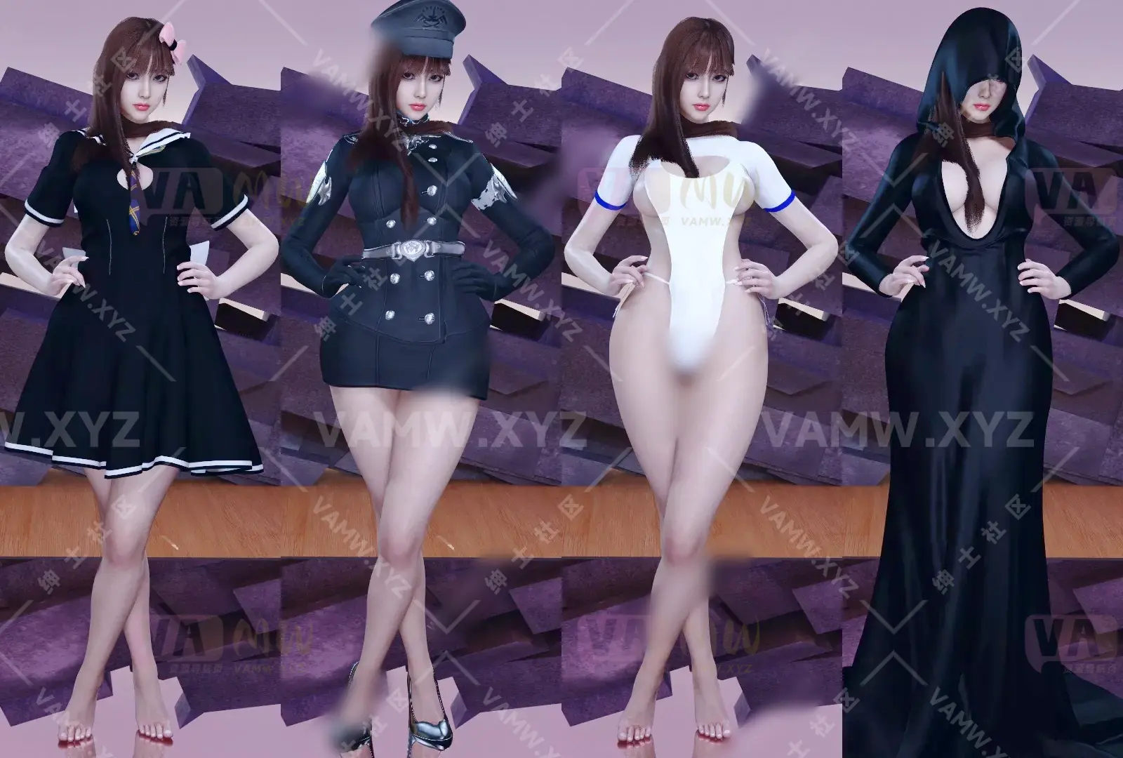 [VAM衣服]【精】VAM-YJ服饰资源合集YJ最新衣服更至【20250528】