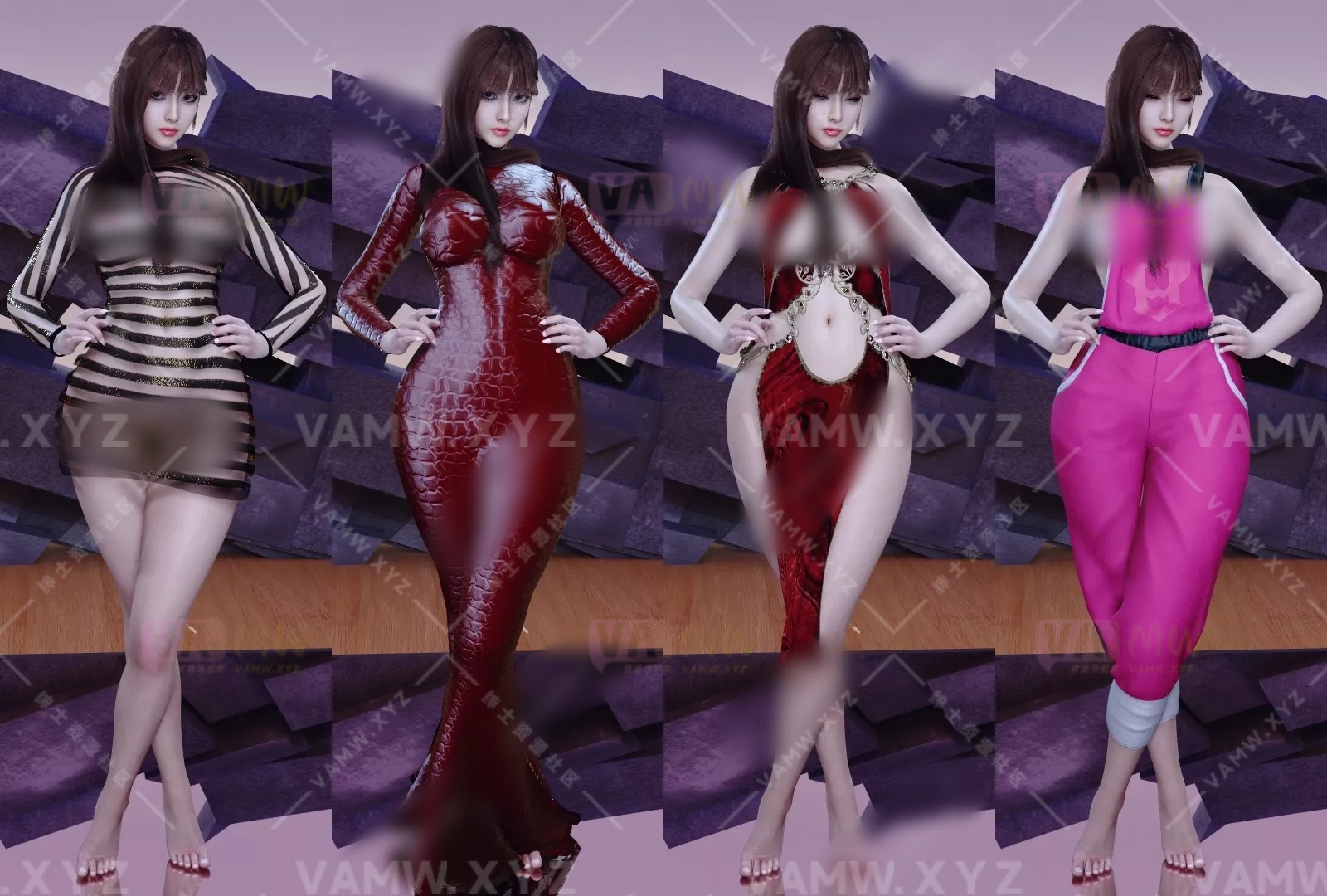 [VAM衣服]【精】VAM-YJ服饰资源合集YJ最新衣服更至【20250528】