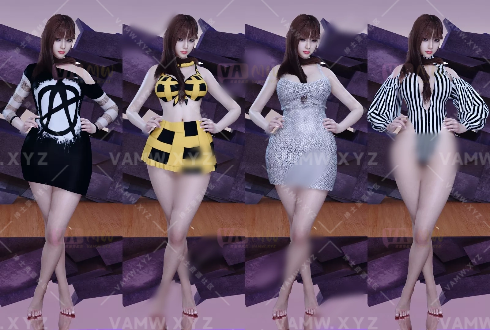 [VAM衣服]【精】VAM-YJ服饰资源合集YJ最新衣服更至【20250528】