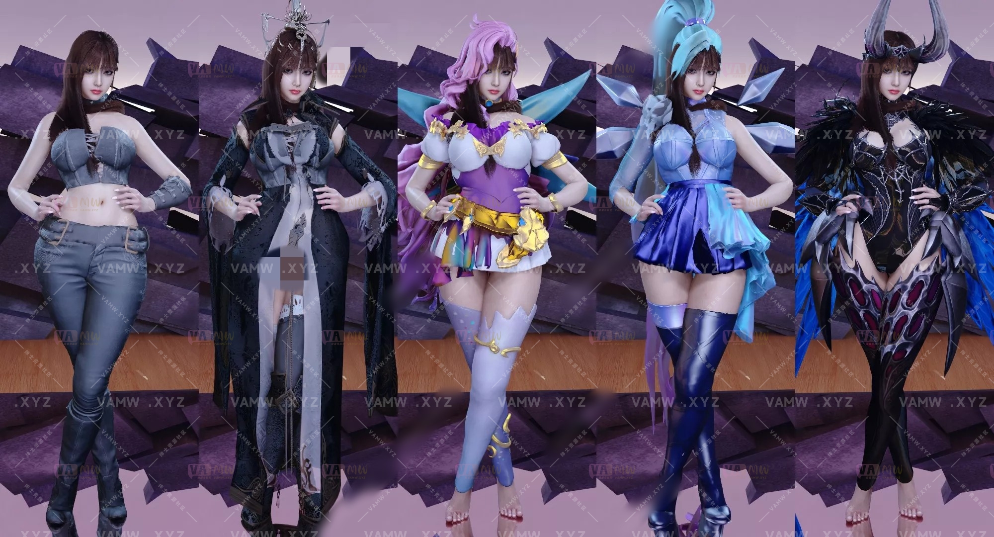 【精】VAM服饰合集Qing服装资源合集 更新至【2025-01-02】 