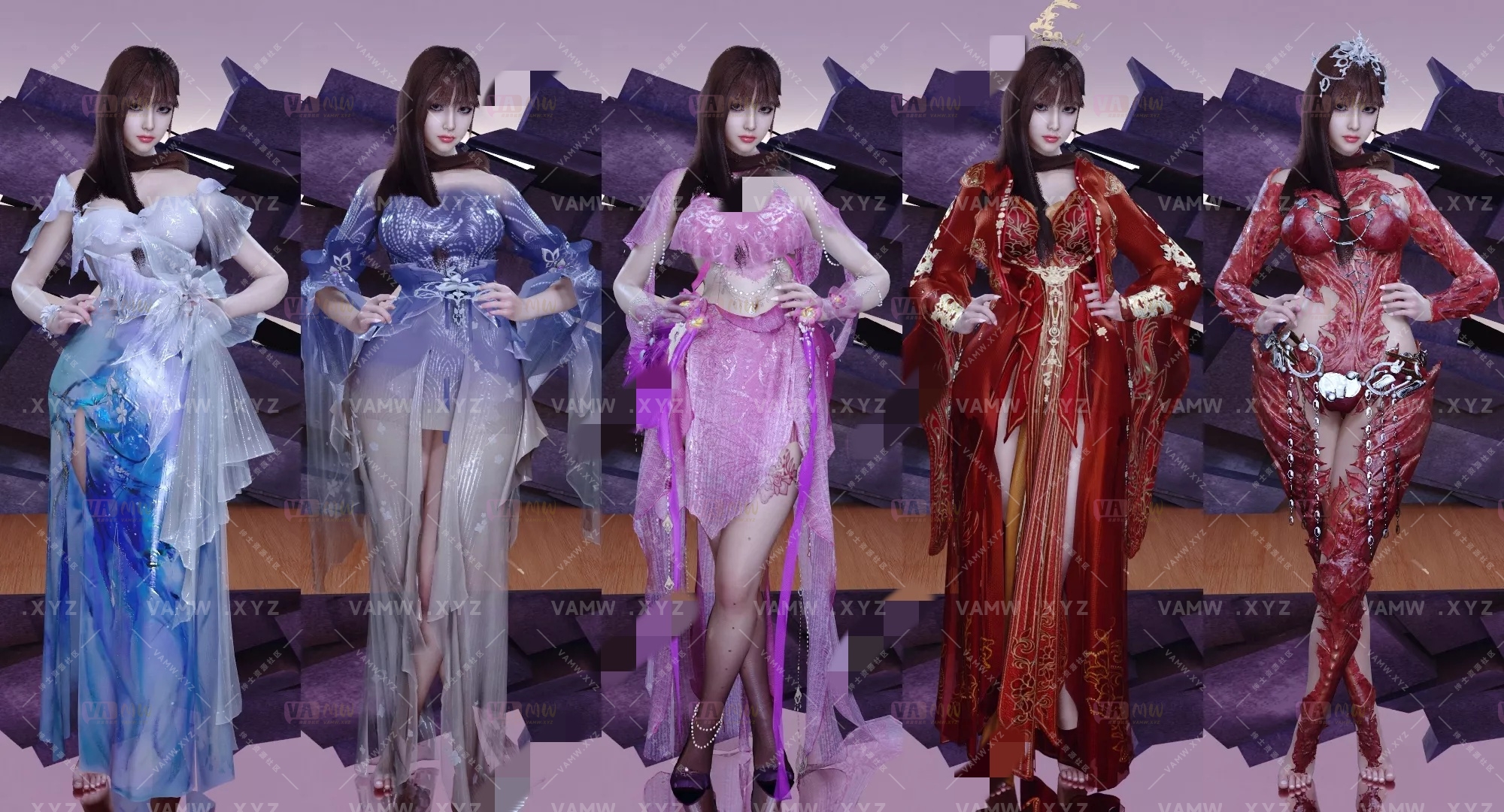 【精】VAM服饰合集Qing服装资源合集 更新至【2025-01-02】 