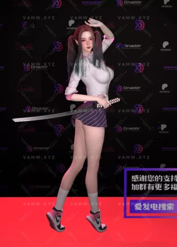 [VAM人物]真实女友游戏 Dnaddr.Chun_v2_AFD_24_8_2.1/[VAM Character] Real Girlfriend Game Dnaddr.Chun_v2_AFD_24_8_2.1-VAM资源站