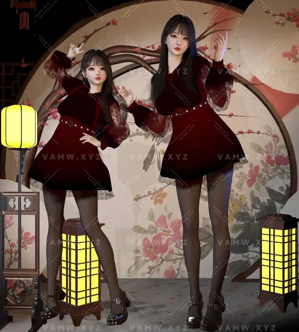 [VAM人物]真实女友游戏 Able.姐妹花.1/[VAM Character] Real Girlfriend Game Able.Sisters.1-VAM资源站