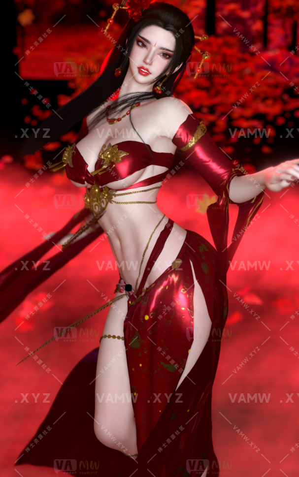 [VAM人物]真实女友游戏 Dnaddr.女祭司新服装修复/[VAM Character] Real Girlfriend Game Dnaddr. Priestess New Costume Repair-VAM资源站