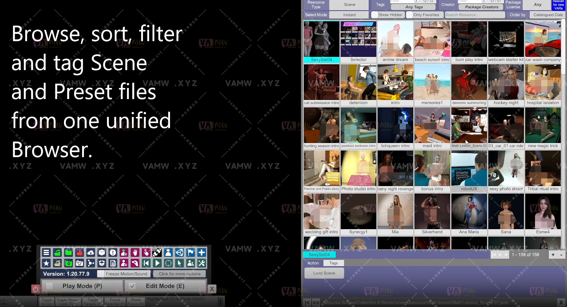 图片[1]-[VAM插件]真实女友游戏 BrowserAssist 游戏内资源浏览器 多个版本-VAM资源站