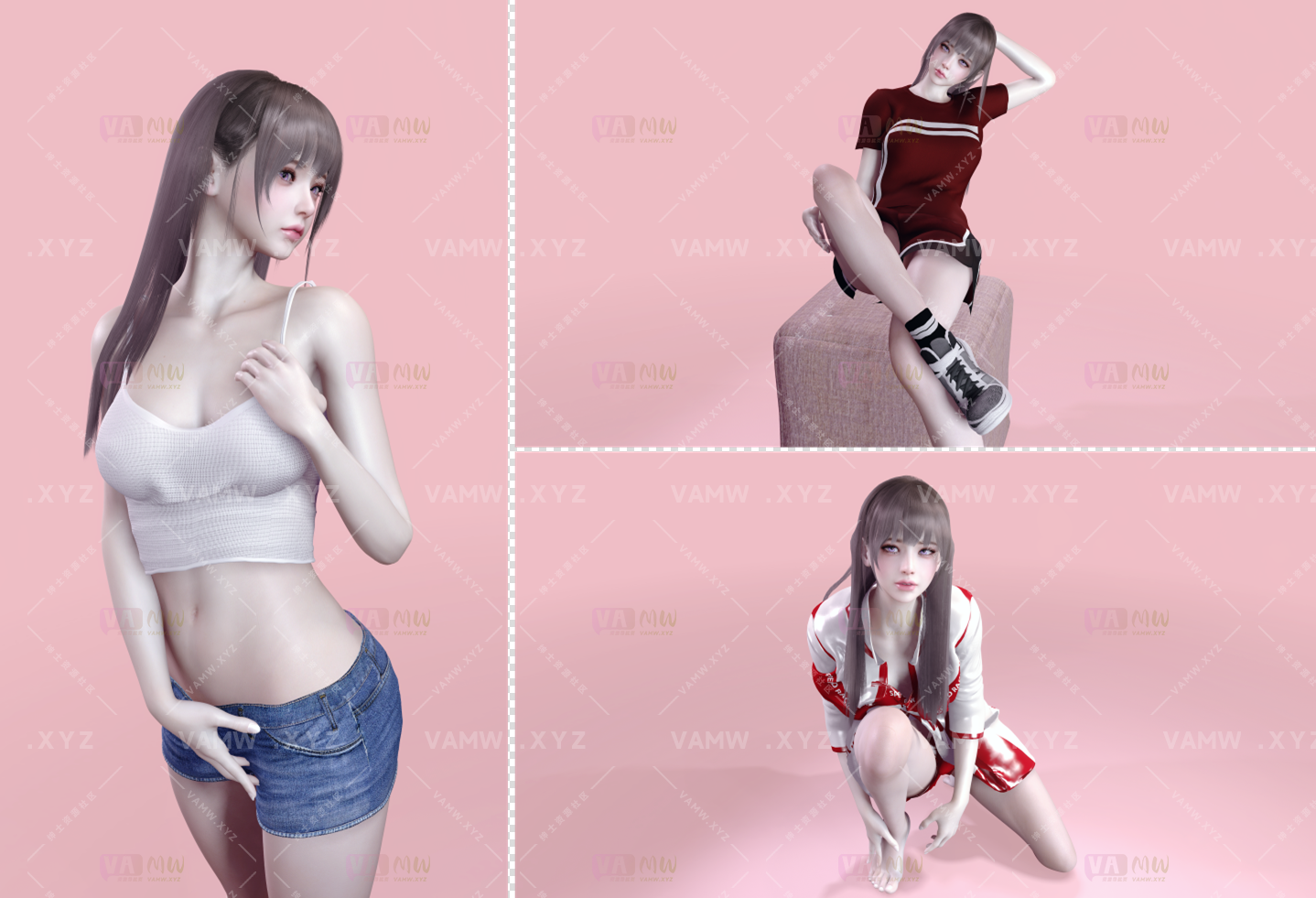 图片[1]-[VAM衣服预设]110套衣服（预设一键使用+依赖包）8.46G-VAM资源站