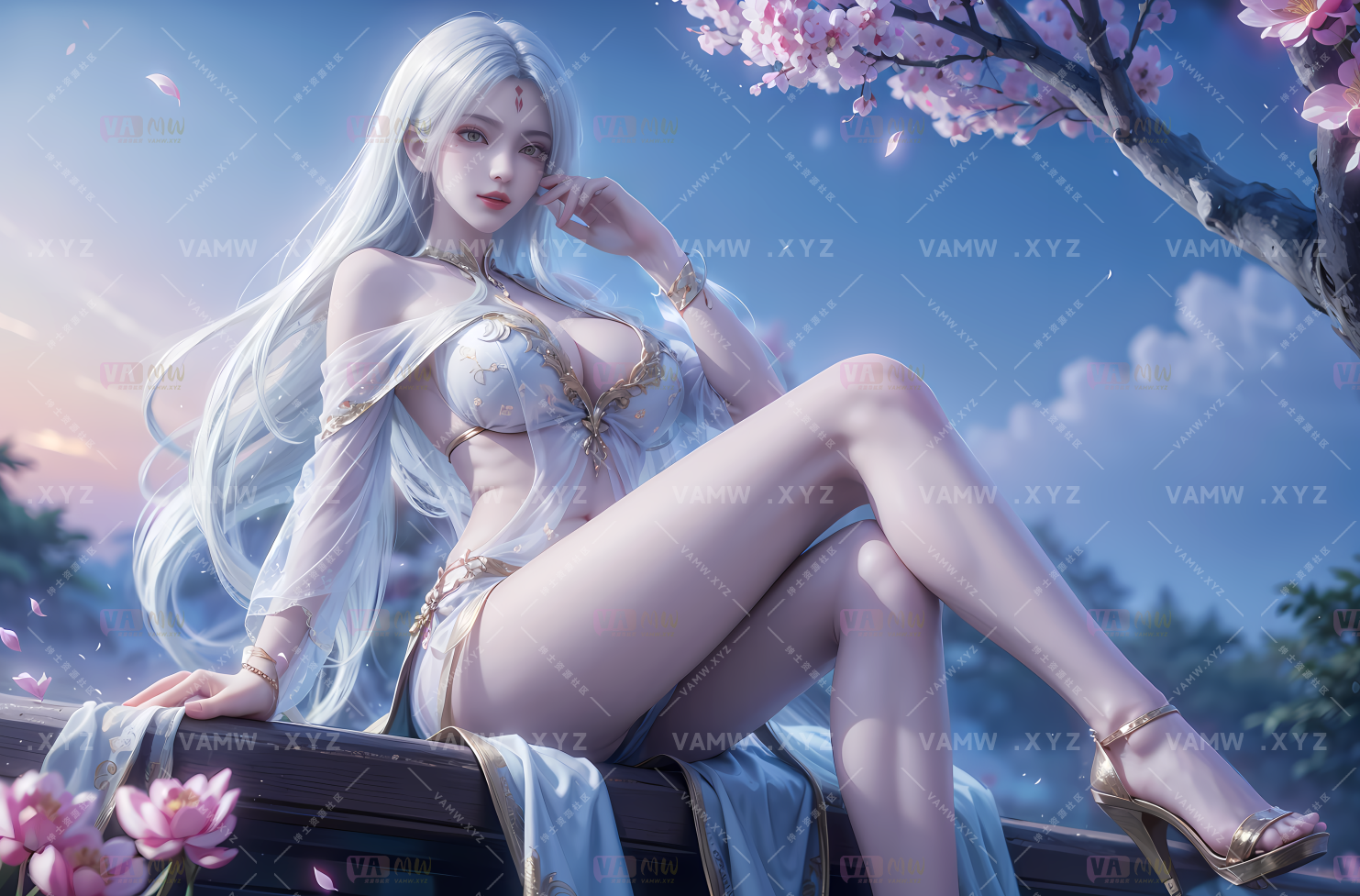 [AI绘图]小白 HD121P+828 MB 可做屏保壁纸 ai20240922115323016/[AI Drawing] Xiaobai HD121P+828 MB can be used as screensaver wallpaper ai20240922115323016-VAM资源站