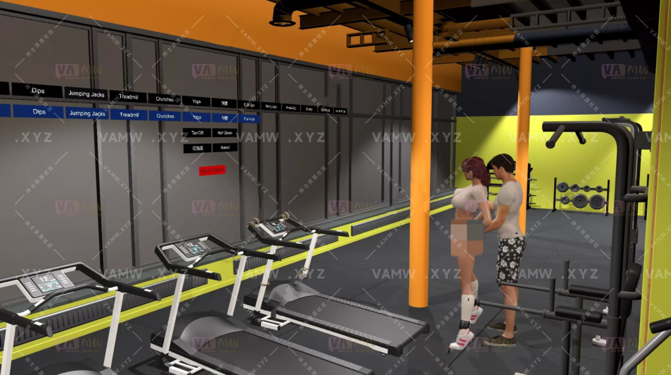 [VAM场景]真实女友游戏SlamT.BootyBondageWorkout.1-VAM资源站