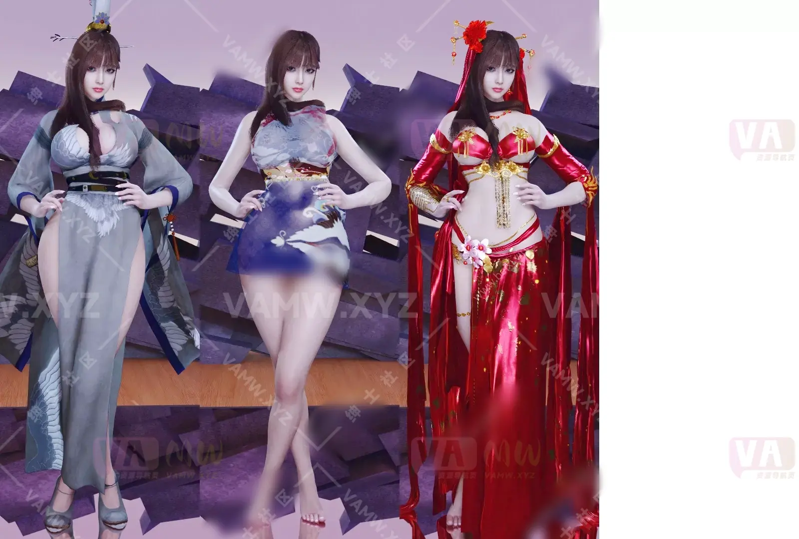 【精】VAM服饰合集Qing服装资源合集 更新至【2025-01-02】