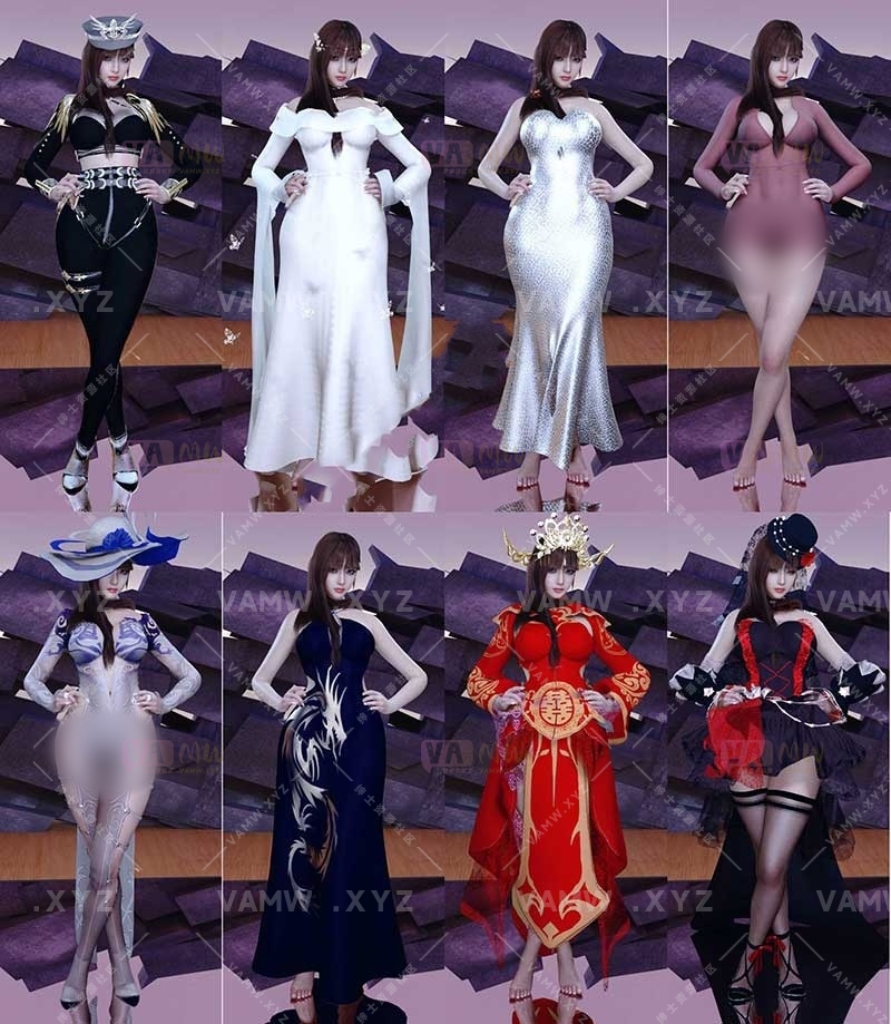 【精】Vmax服装资源合集【2025-01-03】