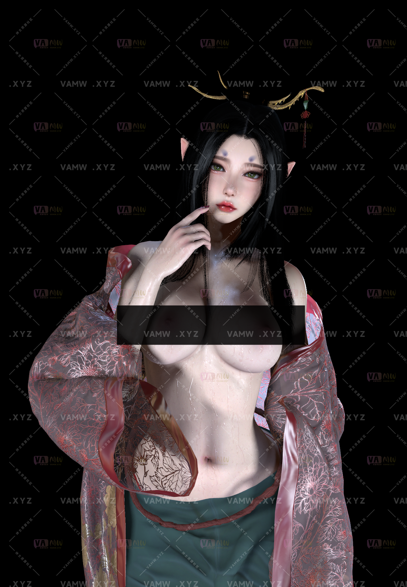 [VAM人物]真实女友游戏 mofeng.heishenhuapingping_Fixed.1.var 黑神话悟空萍萍/[VAM Character] Real Girlfriend Game mofeng.heishenhuapingping_Fixed.1.var Black Myth Wukong Pingping-VAM资源站