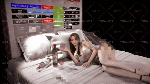 [VAM场景]真实女友游戏 Feel.WhiteBed.5 微醺娇妻/[VAM Scene] Real Girlfriend Game Feel.WhiteBed.5 Tipsy Wife-VAM资源站