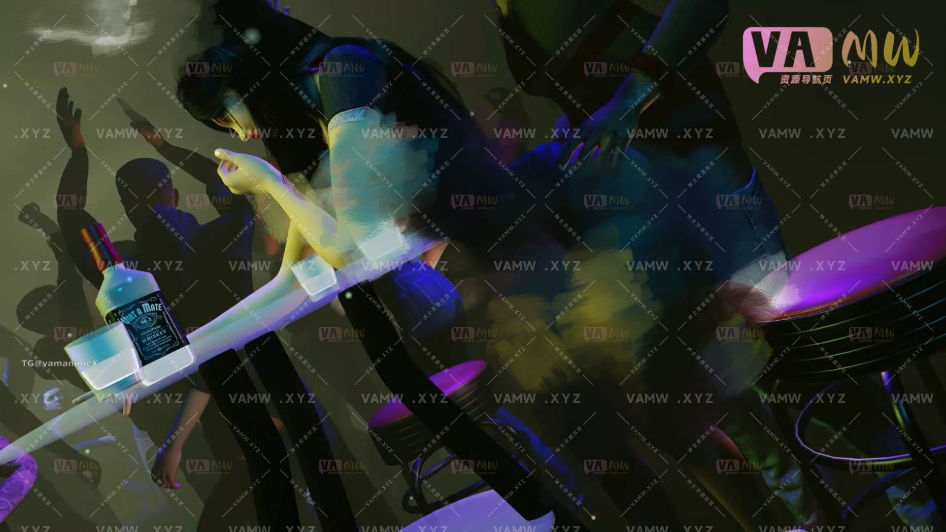 [大片] 被灌醉后亲眼看着女朋友在酒吧和黑男 20’14/[Blockbuster] After getting drunk, I watched my girlfriend having sex with a black guy in a bar 20’14-VAM资源站