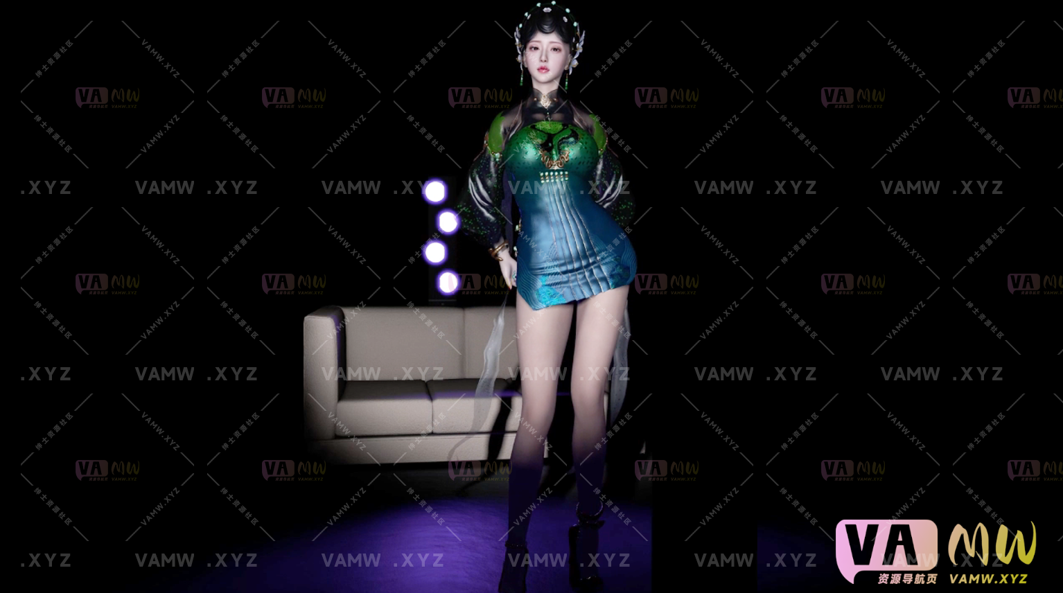 [大片] 古风美女快乐瑶 10’03/[Blockbuster] Ancient style beauty Happy Yao 10’03-VAM资源站