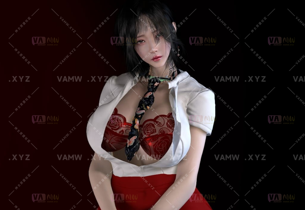 [VAM人物]真实女友游戏 DXR.秦冰.1.var/[VAM Character] Real Girlfriend Game DXR.Qin Bing.1.var-VAM资源站