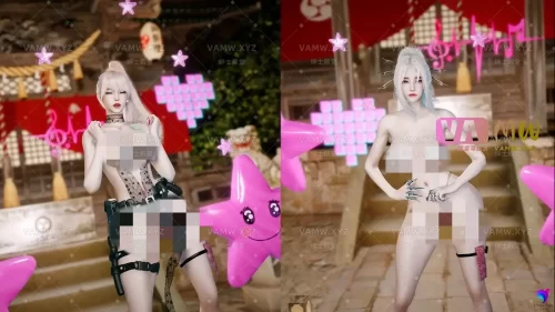 [大片] 宇宙联邦养姬场大领主 双姬舞摇 混剪 6分01/[Blockbuster] The Great Lord of the Space Federation’s Princess Breeding Field, Double Dance, Mixed Editing, 6 minutes 01-VAM资源站