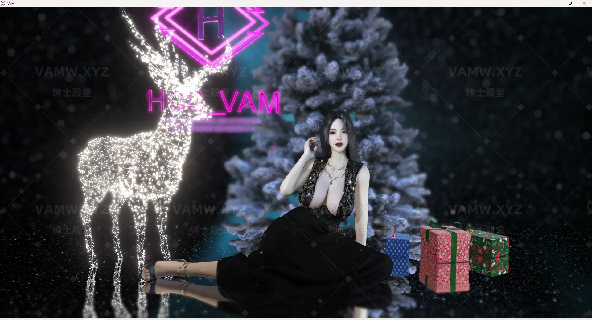 图片[2]-[VAM人物]真实女友游戏 圣诞礼物 Hcg.JINGLIN-CHR.1 [VAM Character] Real Girlfriend Game Christmas Gift Hcg.JINGLIN-CHR.1-VAM资源站