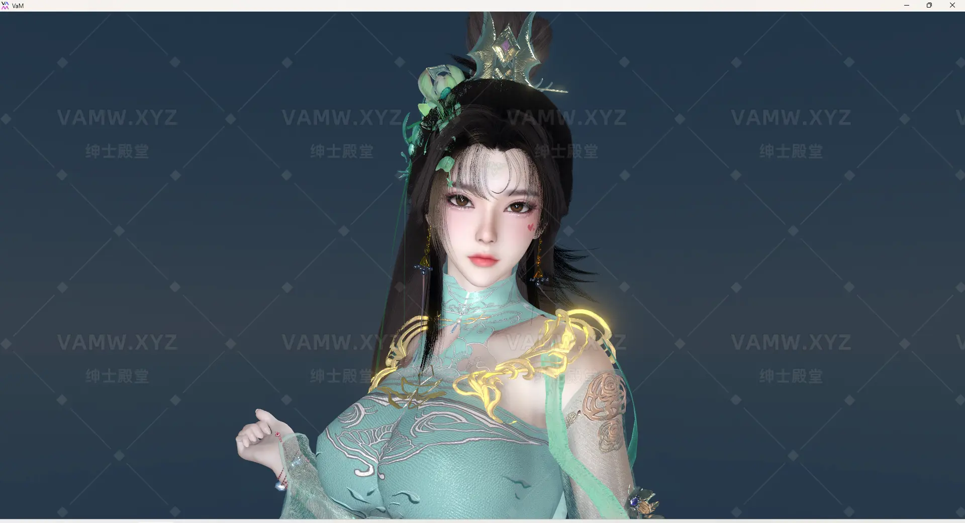 [VAM人物]真实女友游戏 古风 未知.789.1 [VAM Character] Real Girlfriend Game Ancient Style Unknown.789.1-VAM资源站