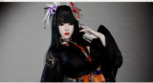 [VAM人物]真实女友游戏 古风 HMZ.由姬㟃.1/[VAM Character] Real Girlfriend Game Gufeng HMZ.Yuki Mi.1-VAM资源站