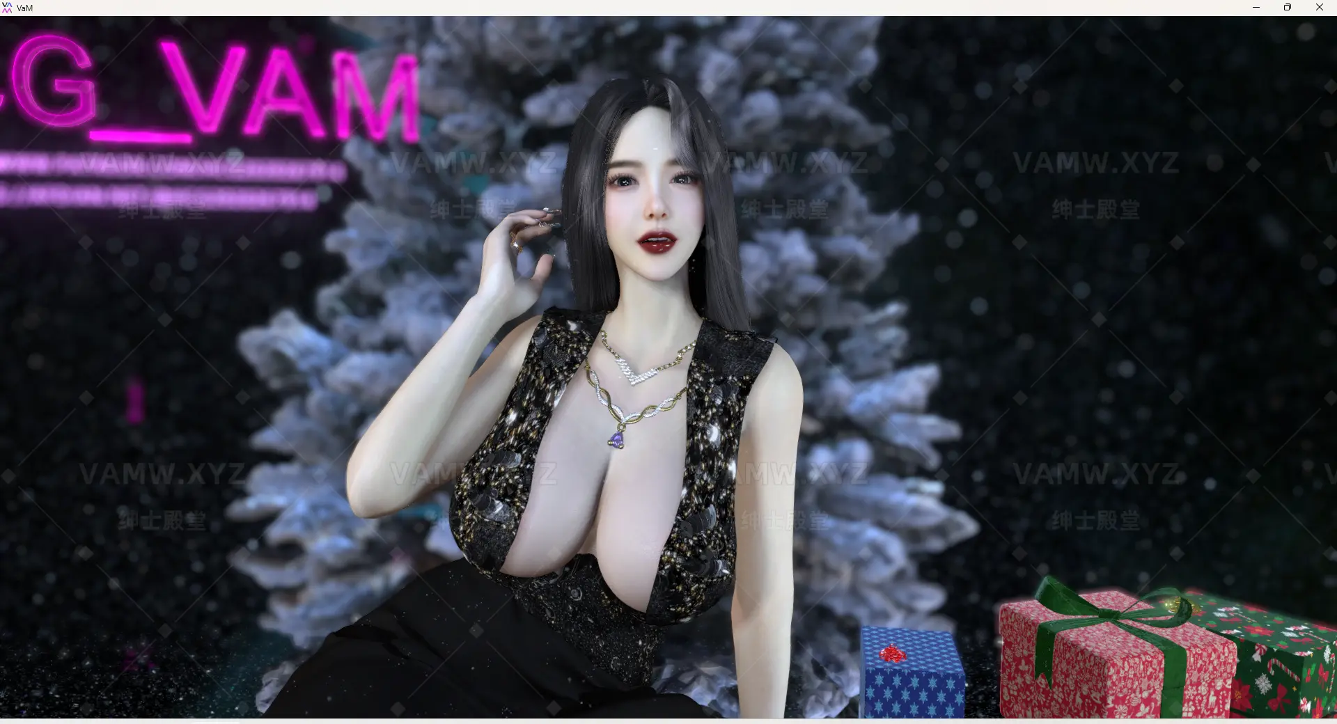 图片[1]-[VAM人物]真实女友游戏 圣诞礼物 Hcg.JINGLIN-CHR.1 [VAM Character] Real Girlfriend Game Christmas Gift Hcg.JINGLIN-CHR.1-VAM资源站