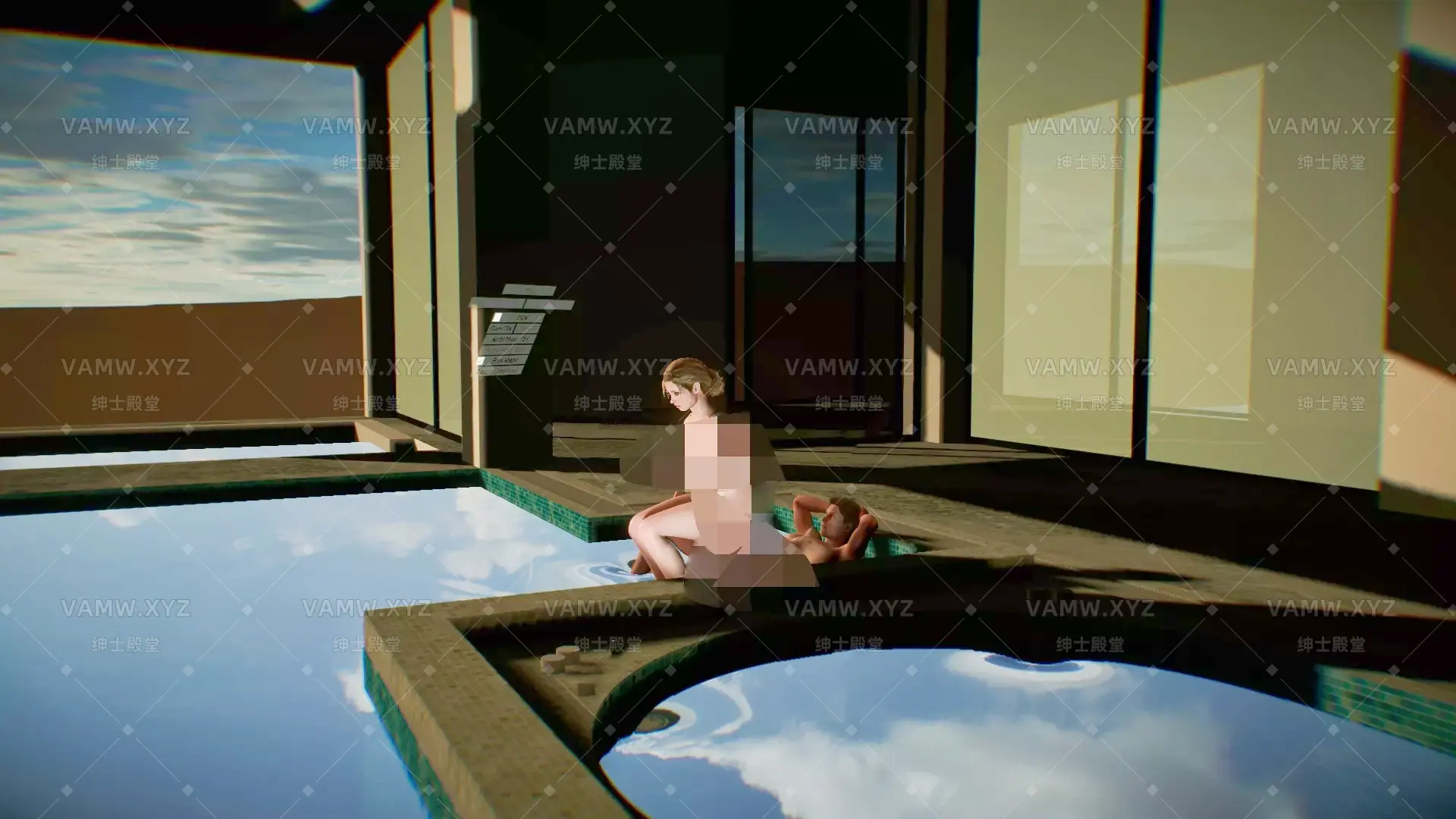 [VAM场景]真实女友游戏 C&G-STUDIO.QD-PoolBang.1.var/[VAM Scene] Real Girlfriend Game C&G-STUDIO.QD-PoolBang.1.var-VAM资源站