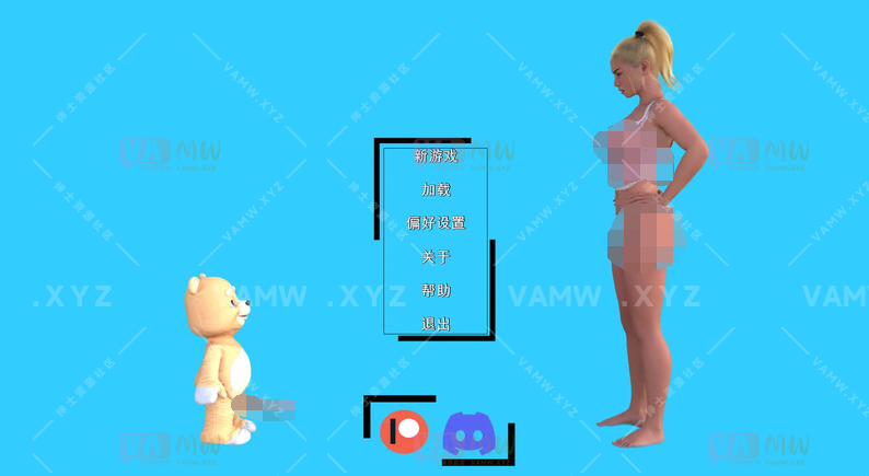 图片[1]-[游戏] PC+安卓双端 【欧美SLG/动态】魔法觉醒：意外的爱情 和小熊的爱（Magical Awakening : Unexcepted Love）V1.0 汉化中文-VAM资源站