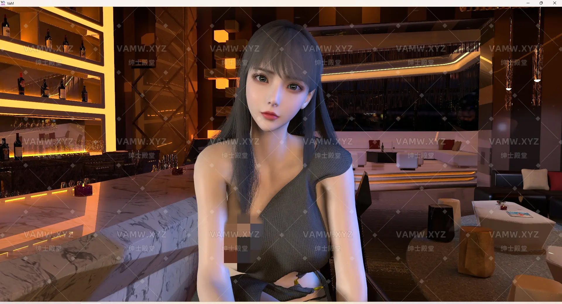 [VAM人物]真实女友游戏 现代都市 HMZ.梦洁.1/[VAM Character] Real Girlfriend Game Modern City HMZ. Mengjie.1-VAM资源站