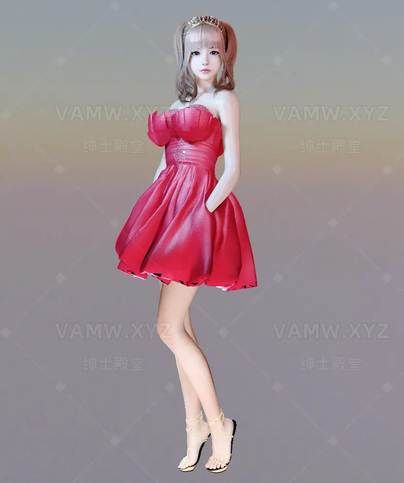 图片[2]-[VAM人物]真实女友游戏 可爱甜妹公主 FRK.Jun.1 [VAM Character] Real Girlfriend Game Cute Sweet Princess FRK.Jun.1-VAM资源站