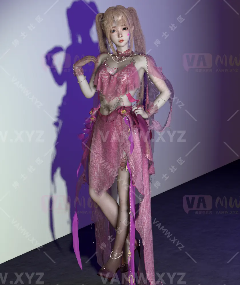 人物Looks-VAM虚拟女友游戏人物-zhengdan