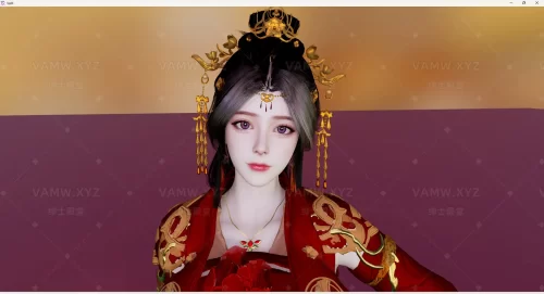 [VAM人物]真实女友游戏 古风美女 未知.w5.1/[VAM Character] Real Girlfriend Game Ancient Style Beauty Unknown.w5.1-VAM资源站