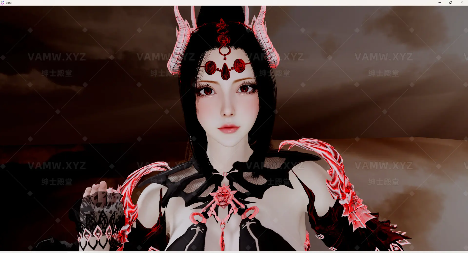 [VAM人物]真实女友游戏 古风美女 未知.赤恋魔女.1/[VAM Character] Real Girlfriend Game Ancient Style Beauty Unknown. Red Love Witch.1-VAM资源站