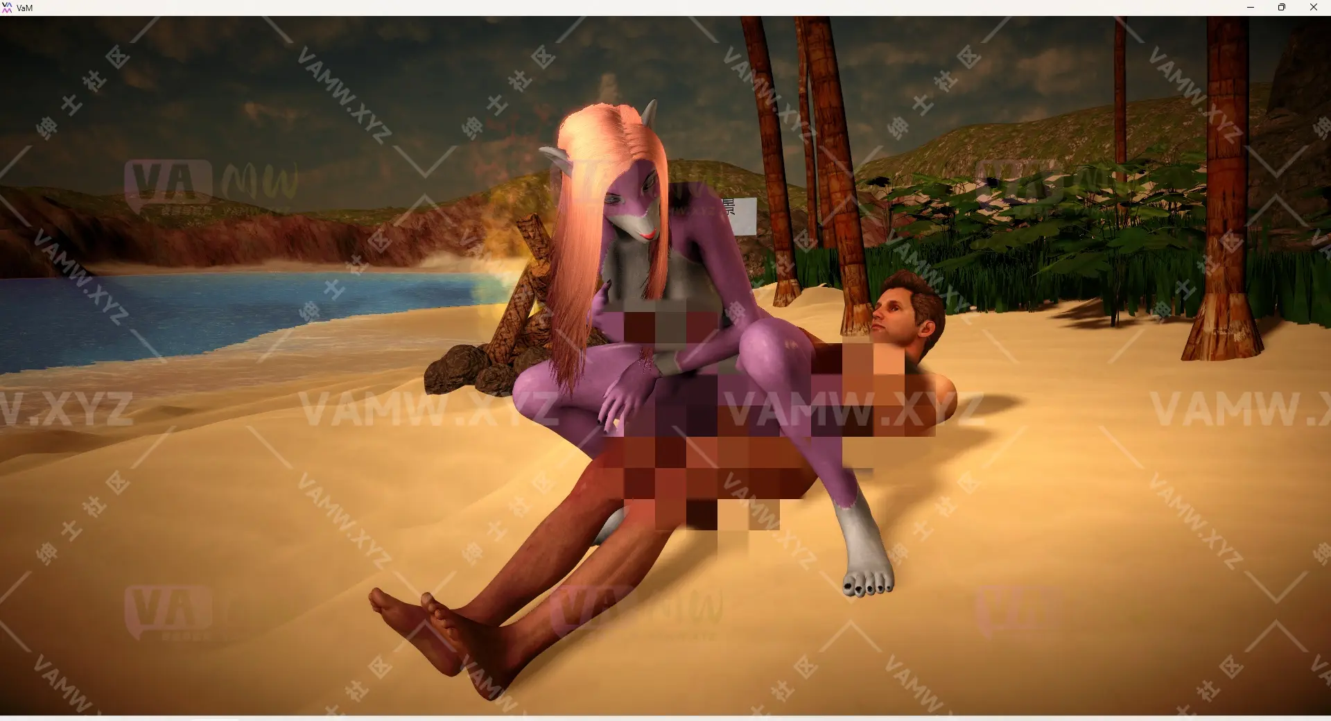场景Scene-VAM虚拟女友游戏场景-Valix.Fucking_furry_on_the_beach.1/Scene-VAM virtual girlfriend game scene-Valix.Fucking_furry_on_the_beach.1-VAM资源站