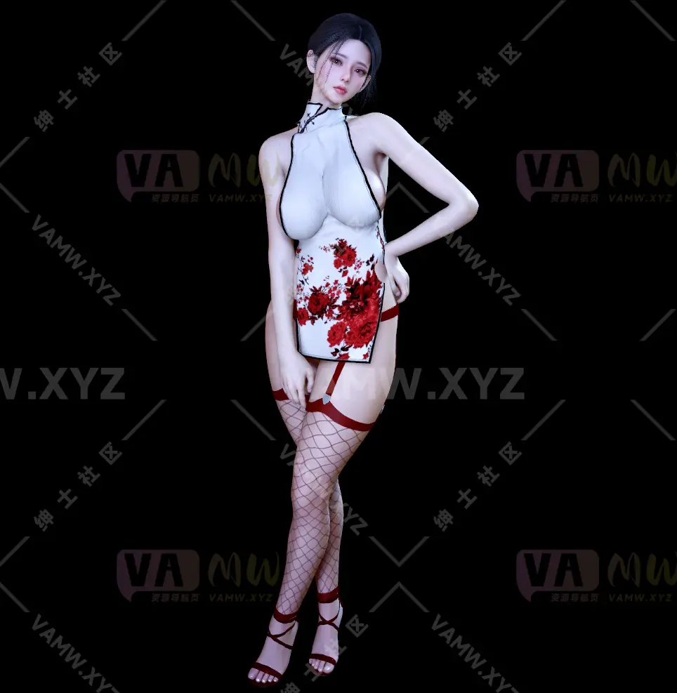 人物Looks-VAM虚拟女友游戏人物-QFeng.liangjia.1