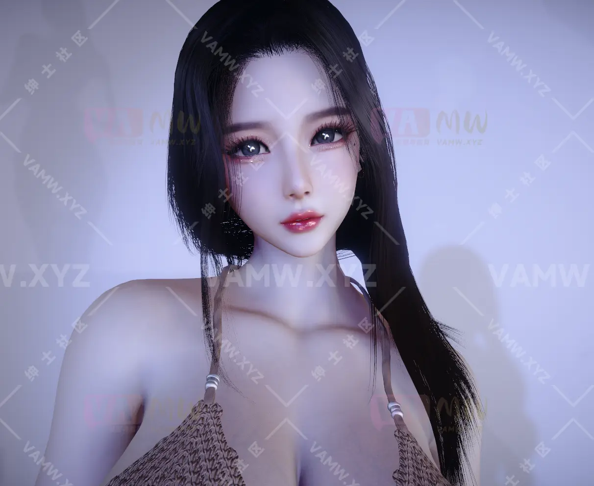 人物Looks-VAM虚拟女友游戏人物-QFeng.tianmei2.1/Character Looks-VAM Virtual Girlfriend Game Character-QFeng.tianmei2.1-VAM资源站