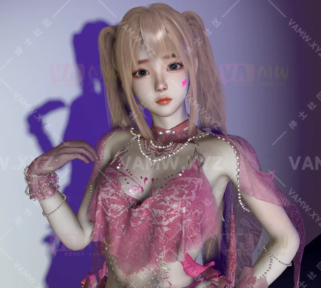 人物Looks-VAM虚拟女友游戏人物-zhengdan