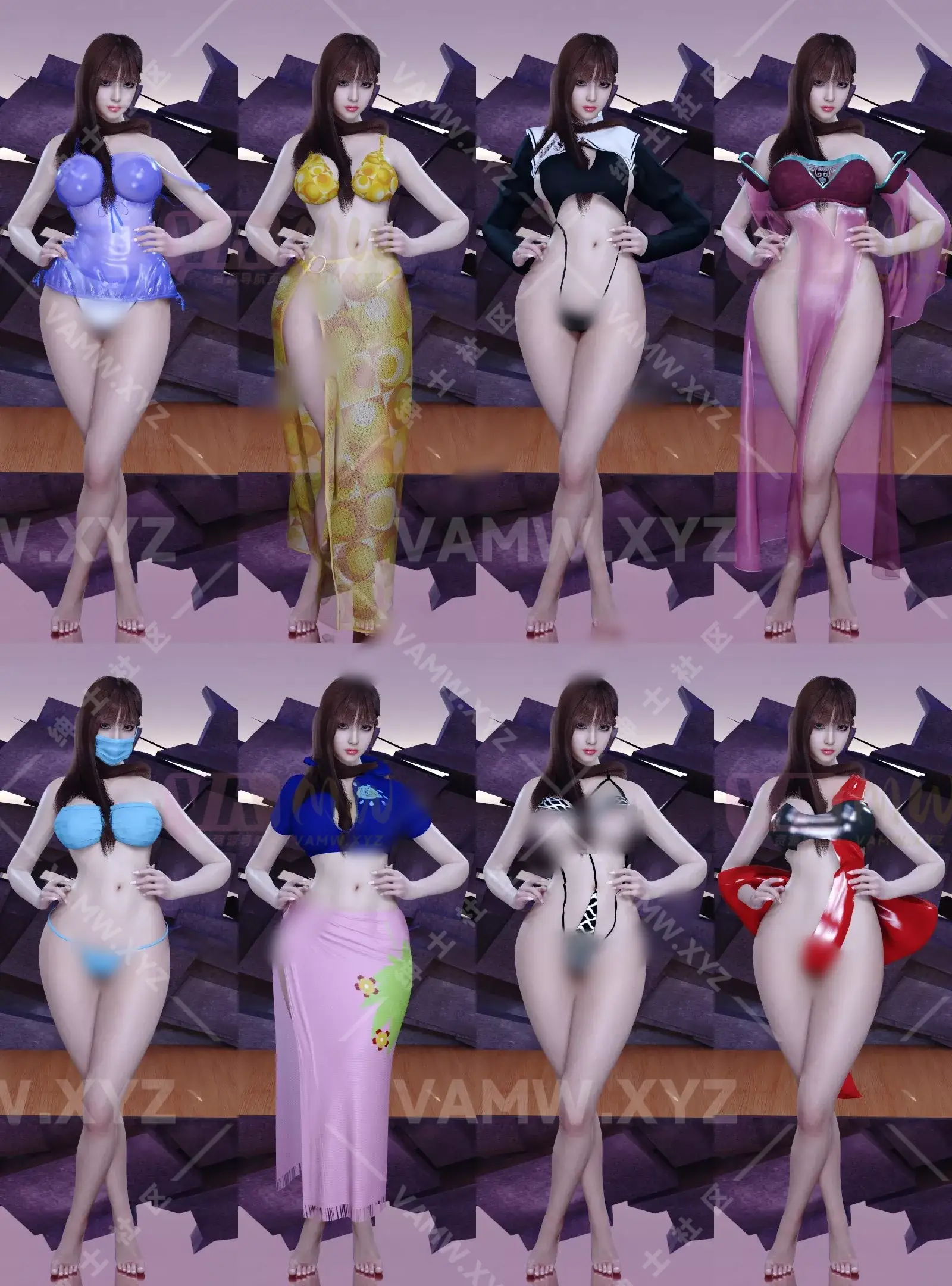 【精】starlu服饰资源合集 更新至20250113/[Fine] starlu clothing resource collection updated to 20250113