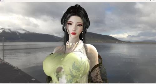 [VAM人物]真实女友游戏 古风 未知.清依.1/[VAM Character] Real Girlfriend Game Ancient Style Unknown.Qingyi.1-VAM资源站