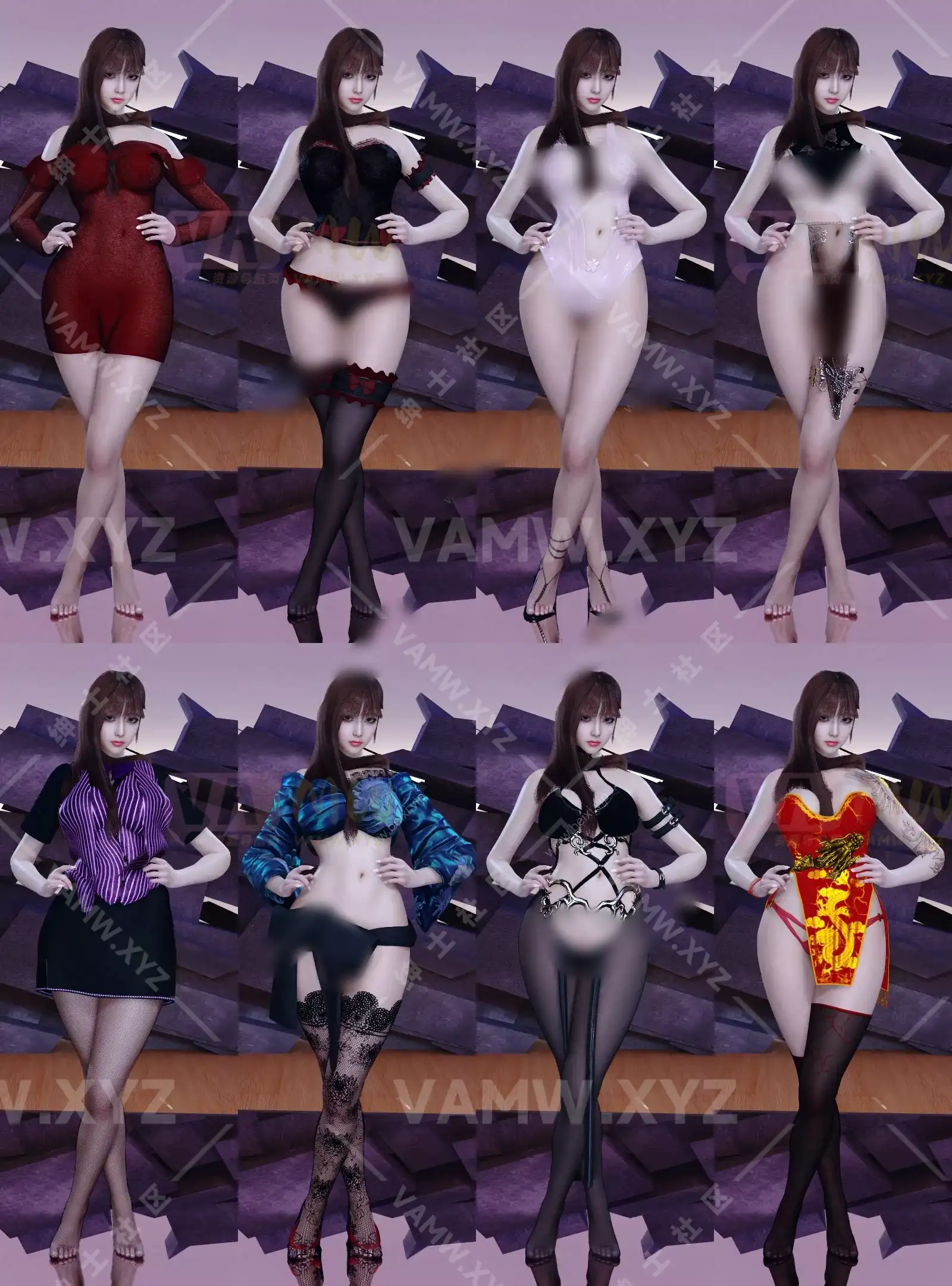 【精】starlu服饰资源合集 更新至20250113/[Fine] starlu clothing resource collection updated to 20250113