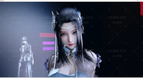 [VAM人物]真实女友游戏 古风 TSX.仙瑶.2/[VAM Character] Real Girlfriend Game Ancient Style TSX.Xian Yao.2-VAM资源站