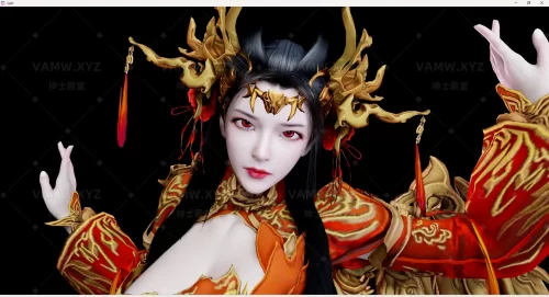 [VAM人物]真实女友游戏 古风 未知.火焰姬.1/[VAM Character] Real Girlfriend Game Ancient Style Unknown.Flame Girl.1-VAM资源站