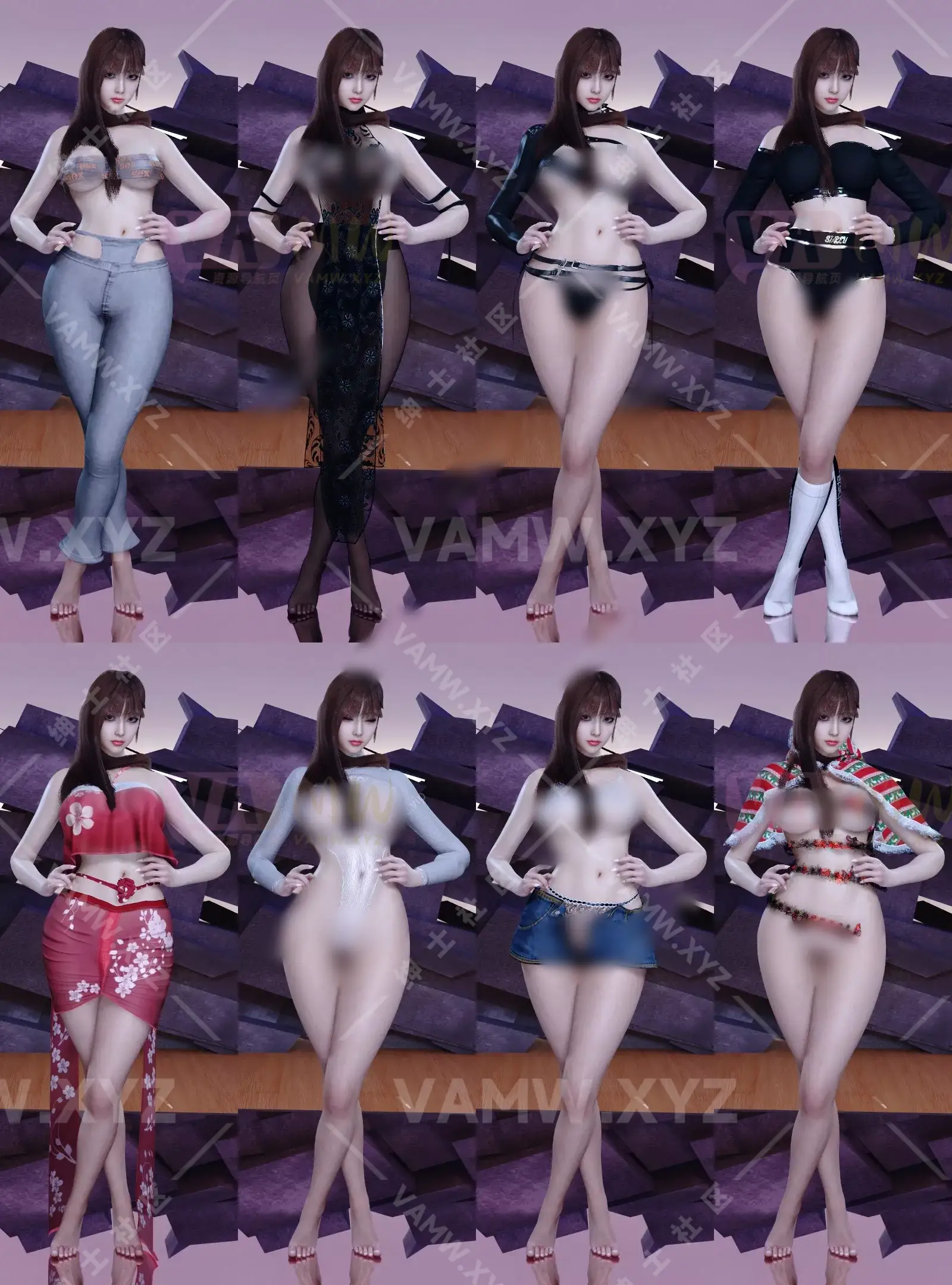 【精】starlu服饰资源合集 更新至20250113/[Fine] starlu clothing resource collection updated to 20250113