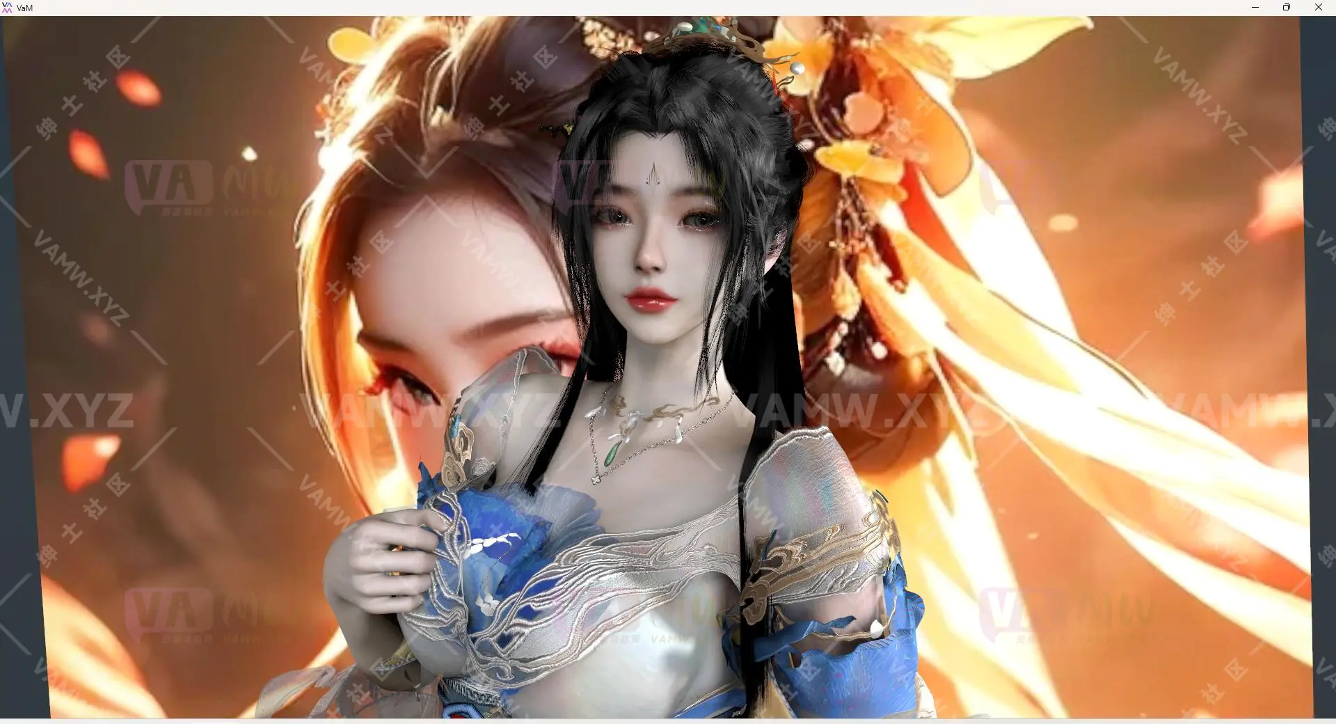 人物Looks-VAM虚拟女友游戏人物- 古风bangbang.风华神女.1/Character Looks-VAM Virtual Girlfriend Game Characters-Ancient Style Bangbang.Fenghua Goddess.1-VAM资源站