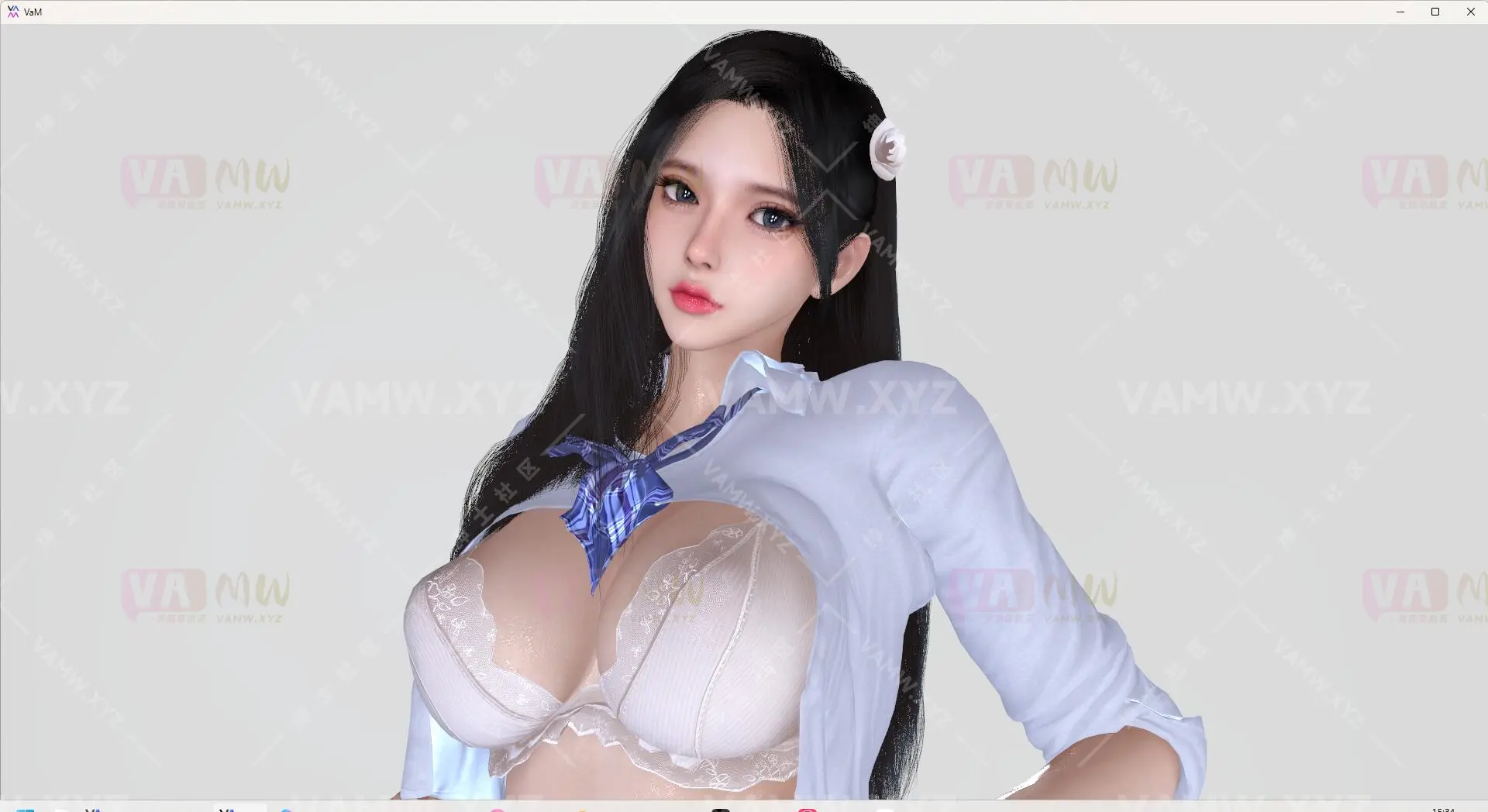 人物Looks-VAM虚拟女友游戏人物- ***Z.嘉心.1/Character Looks-VAM Virtual Girlfriend Game Character-***Z. Jiaxin.1-VAM资源站